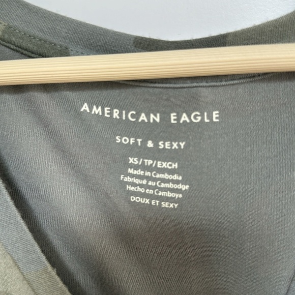 Casual comfy Camo Relaxed Fit T-Shirt - Picture 7 of 10